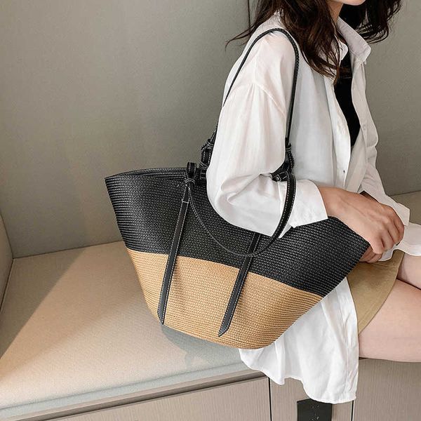 beach bags new bag color matching basket large capacity hand woven women fashion seaside holiday
beach bags new bag color matching basket large capacity hand woven women fashion seaside holiday