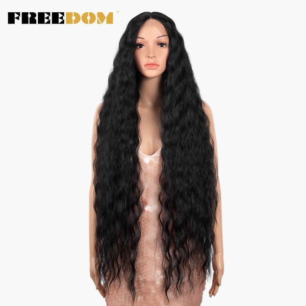 synthetic lace wig deep part 40 inch long deep wave cosplay wigs brown white synthetic lace wigs for black women 230524, Black;brown
synthetic lace wig deep part 40 inch long deep wave cosplay wigs brown white synthetic lace wigs for black women 230524, Black;brown