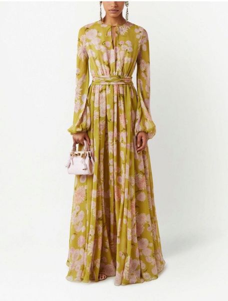 women designer summer dress clothing french holiday style dress yellow print long dress show thin hollow out style dress long sleeve, Black;gray
women designer summer dress clothing french holiday style dress yellow print long dress show thin hollow out style dress long sleeve, Black;gray