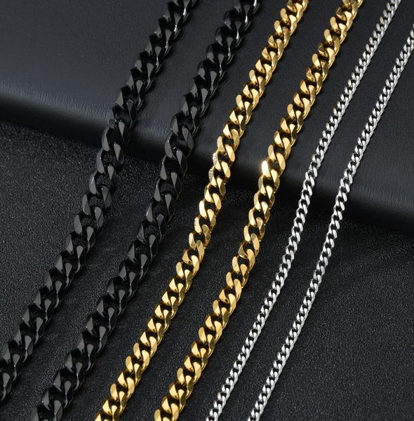 3mm 5mm stainless steel cuban link gold chain necklace for women men hip hop titanium steel choker fashion jewelry gift8252133, Silver
3mm 5mm stainless steel cuban link gold chain necklace for women men hip hop titanium steel choker fashion jewelry gift8252133, Silver
