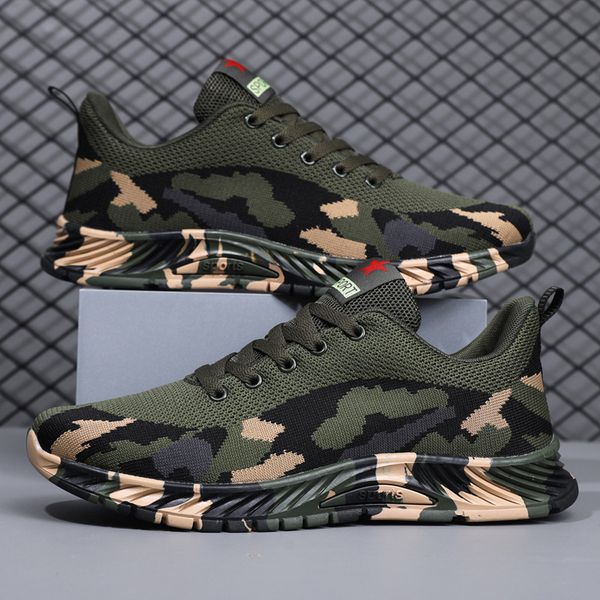 men running shoes camouflage green breathable fashion knit jogging comfortable lace-up casual sneakers mens trainers
men running shoes camouflage green breathable fashion knit jogging comfortable lace-up casual sneakers mens trainers