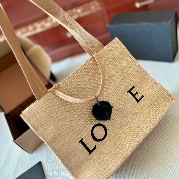 fashion designer shoulder handbag alphabet embroidery flower woven shopping bag basket handheld large capacity tote bag size 30cm
fashion designer shoulder handbag alphabet embroidery flower woven shopping bag basket handheld large capacity tote bag size 30cm