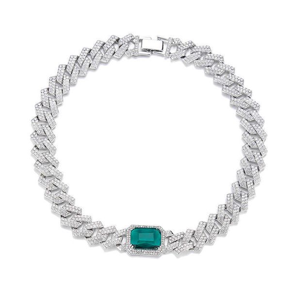 yobetter emerald gem women iced out choker necklace cubic zircon moissanite chains 18k gold 24 k gold men jewelry, Silver
yobetter emerald gem women iced out choker necklace cubic zircon moissanite chains 18k gold 24 k gold men jewelry, Silver
