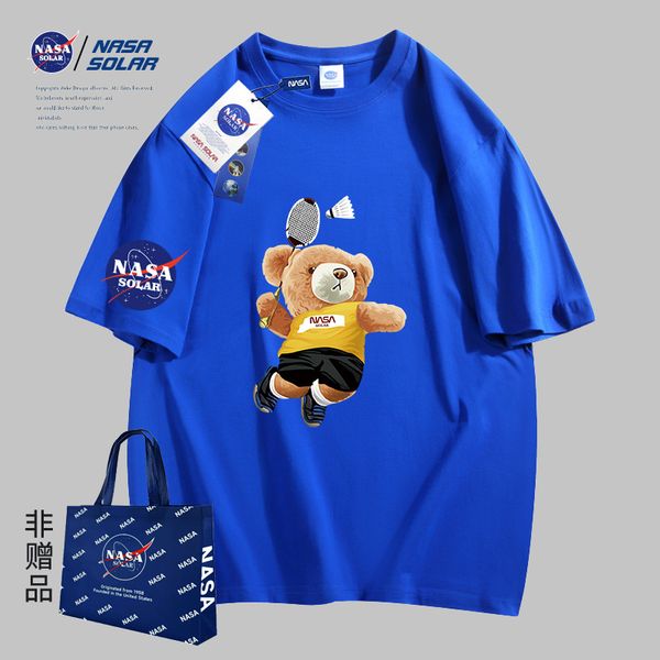 nasa t shirt limited edition designer t shirt mens womens wear 21 colors graffiti bear style chest pattern fashion sportwear lovers summer s, White;black
nasa t shirt limited edition designer t shirt mens womens wear 21 colors graffiti bear style chest pattern fashion sportwear lovers summer s, White;black