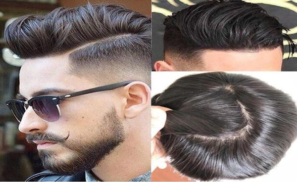 m lace unit full silk toupee with invisible knots mens wig men toupee straight 10a virgin chinese human hair replacement 4485603, Black
m lace unit full silk toupee with invisible knots mens wig men toupee straight 10a virgin chinese human hair replacement 4485603, Black