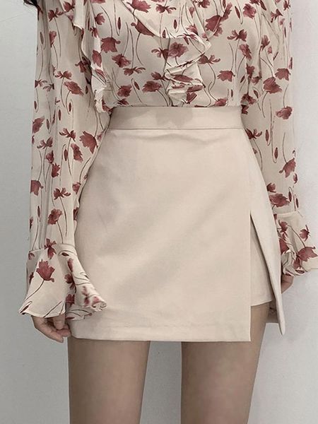 shorts cx 2021 new summer women open fork skirt shorts high waist package buttocks show thin casual fashion noodles korean shorts, White;black
shorts cx 2021 new summer women open fork skirt shorts high waist package buttocks show thin casual fashion noodles korean shorts, White;black