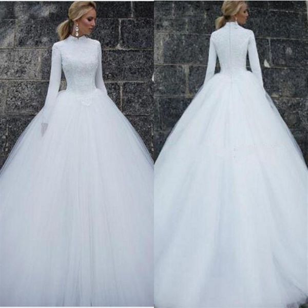 high neck muslim wedding dresses white ivory long sleeves floor length bridal gowns custom size wedding dresses bridal gowns223b
high neck muslim wedding dresses white ivory long sleeves floor length bridal gowns custom size wedding dresses bridal gowns223b