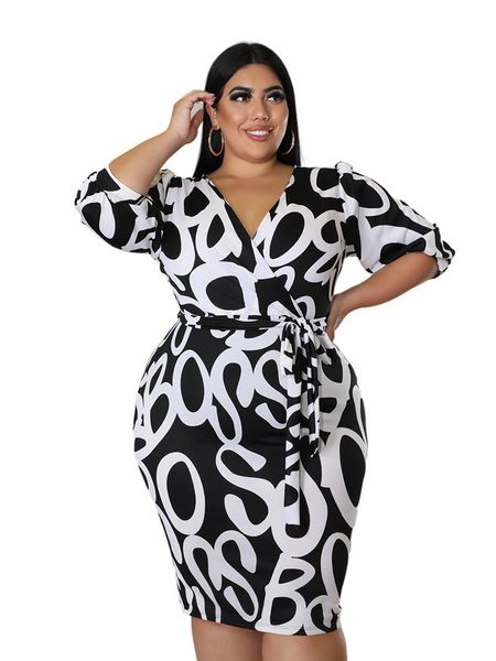 dresses plus size dress 2022 summer new fashion temperament commuter print elegant vneck bag hip party skirt wholesale drop shipping, Black
dresses plus size dress 2022 summer new fashion temperament commuter print elegant vneck bag hip party skirt wholesale drop shipping, Black