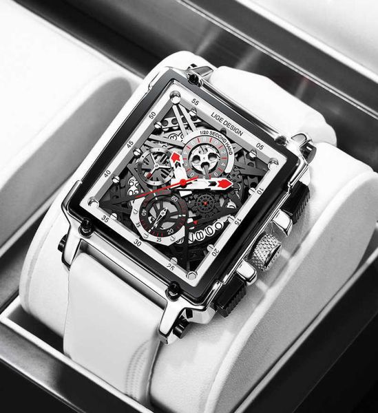 2021 lige men039s sports chronograph wrist watch for men army silicone strap square quartz swatch clock man relogios mascul4999186, Silver
2021 lige men039s sports chronograph wrist watch for men army silicone strap square quartz swatch clock man relogios mascul4999186, Silver