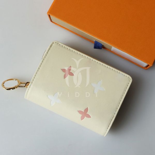 luxury zipper short designer wallet womens old flower letter wallet keychain handbag mini card wallet with box, Red;black
luxury zipper short designer wallet womens old flower letter wallet keychain handbag mini card wallet with box, Red;black