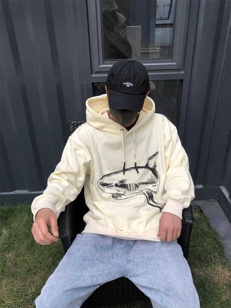 designer clothing fashion sweatshirts palmes angels broken tail shark back letter print men's women's loose casual hooded sweater, Black
designer clothing fashion sweatshirts palmes angels broken tail shark back letter print men's women's loose casual hooded sweater, Black