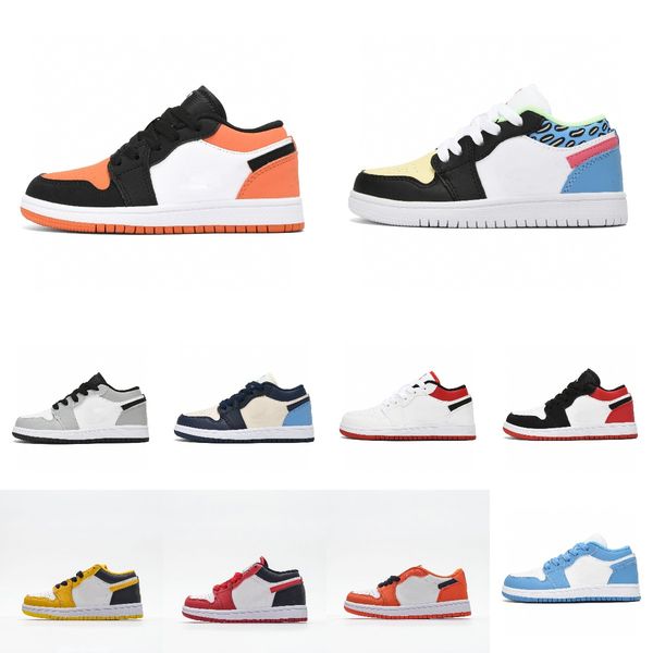 designers jumpman 1 low kids basketball shoes youth 1s hook loop elastic band toddlers royal obsidian chicago running infant big boys girls, Black
designers jumpman 1 low kids basketball shoes youth 1s hook loop elastic band toddlers royal obsidian chicago running infant big boys girls, Black
