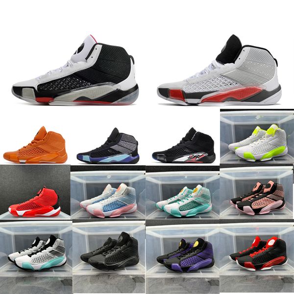 mens jumpman 38 basketball shoes aj38 fundamental bred black white red aqua playoffs purple blue green pink easter sneakers tennis with box
mens jumpman 38 basketball shoes aj38 fundamental bred black white red aqua playoffs purple blue green pink easter sneakers tennis with box