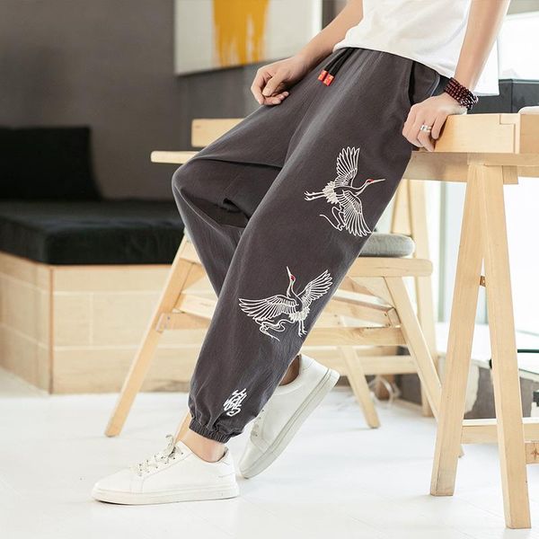 pants japanese print crane kimonos men pants loose harajuku trousers japan traditional asian yukata clothing embroidered harem costume, Black
pants japanese print crane kimonos men pants loose harajuku trousers japan traditional asian yukata clothing embroidered harem costume, Black