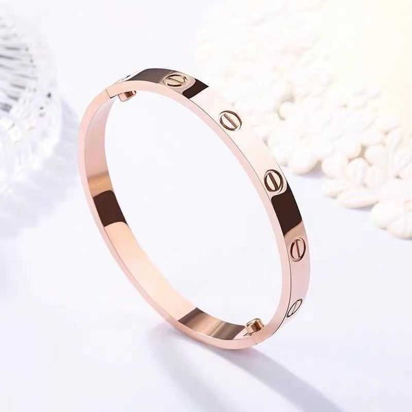 eller new 18k rose gold love bracelet women's wide edition diamondless four diamond lovers' colorless classic male e19z, Black
eller new 18k rose gold love bracelet women's wide edition diamondless four diamond lovers' colorless classic male e19z, Black