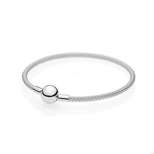 woven sterling silver mesh bracelet for pandora charm bangle bracelets designer jewelry for women girls luxury bracelet with original box se, Golden;silver
woven sterling silver mesh bracelet for pandora charm bangle bracelets designer jewelry for women girls luxury bracelet with original box se, Golden;silver