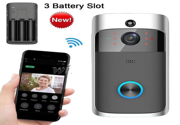 new wifi video doorbell 720p hd wireless security camera with pir motion detection for ios android phone app control2712557
new wifi video doorbell 720p hd wireless security camera with pir motion detection for ios android phone app control2712557