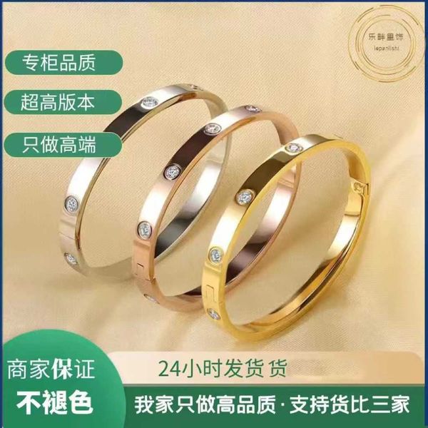 selling item c family's new diamond 18k rose gold full bracelet for lovers with colorless 520 valentine's day luxury, Black
selling item c family's new diamond 18k rose gold full bracelet for lovers with colorless 520 valentine's day luxury, Black