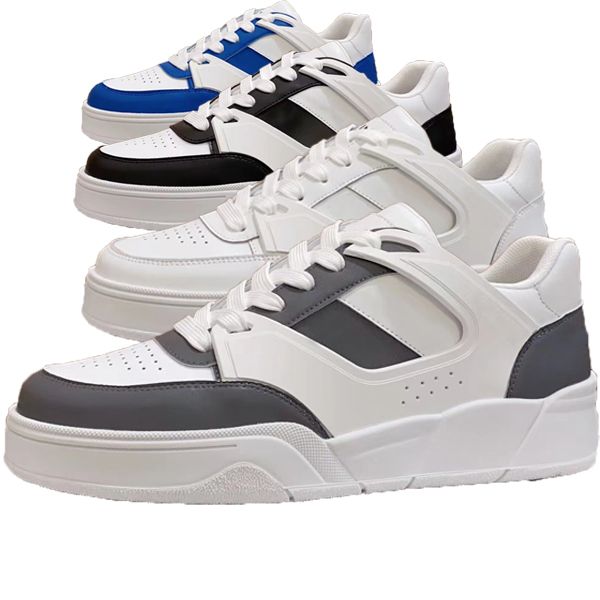 men's new leather casual small white shoes fashion trend all kinds of breathable non-slip shoes have four styles to choose, Black
men's new leather casual small white shoes fashion trend all kinds of breathable non-slip shoes have four styles to choose, Black