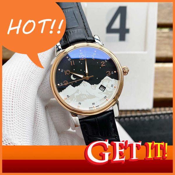design brand men's mechanical watch busins multi-functional y automatic three needle movement 316 precision steel case cowhide strap, Slivery;brown
design brand men's mechanical watch busins multi-functional y automatic three needle movement 316 precision steel case cowhide strap, Slivery;brown