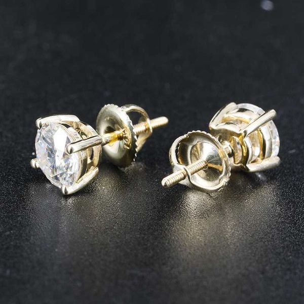 real gold jewelry pass diamond tester 10k earrings hip hop jewelry vvs moissanite earring, Golden
real gold jewelry pass diamond tester 10k earrings hip hop jewelry vvs moissanite earring, Golden