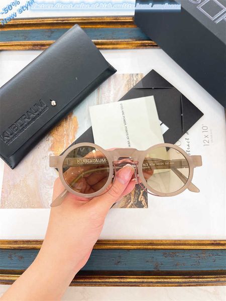 luxury brands design sunglasses 2023 kuboraum new n3 round frame for men and women sunglass can be matched with myopia glass, White;black
luxury brands design sunglasses 2023 kuboraum new n3 round frame for men and women sunglass can be matched with myopia glass, White;black