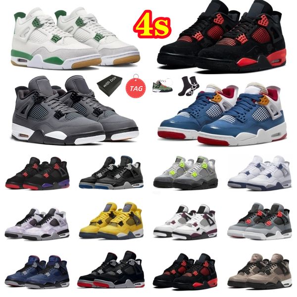4s outdoor shoes for men women military black cat sail university blue thunder midnight navy jumpman 4 cactus jack bred cool
4s outdoor shoes for men women military black cat sail university blue thunder midnight navy jumpman 4 cactus jack bred cool