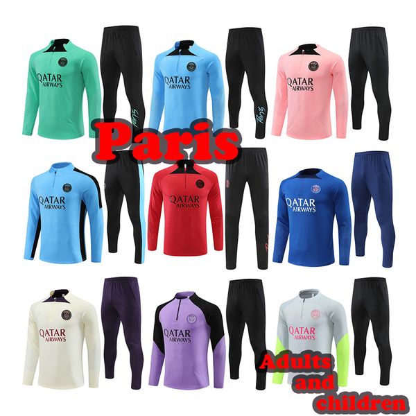 paris sportswear 2023 2024 mbappe kids and men 22 23 24 psgs training uniform long sleeve football soccer shirt kit uniform chandal boy colo, Black
paris sportswear 2023 2024 mbappe kids and men 22 23 24 psgs training uniform long sleeve football soccer shirt kit uniform chandal boy colo, Black