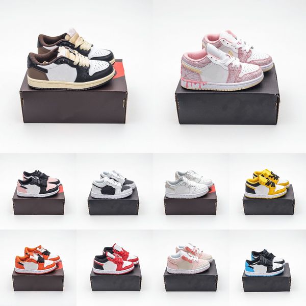 kids shoes jumpman 1 1s low outdoor basketball sports j1 toddler shoes boy and girl athletic trainers starfish light smoke grey court purple, Black
kids shoes jumpman 1 1s low outdoor basketball sports j1 toddler shoes boy and girl athletic trainers starfish light smoke grey court purple, Black