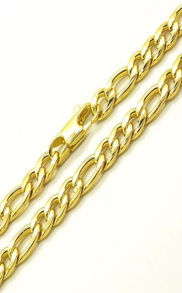 plated 18k gold necklace 6 mm width for masculine men women fashion jewelry stainless steel figaro chain 20039039360399744146, Silver
plated 18k gold necklace 6 mm width for masculine men women fashion jewelry stainless steel figaro chain 20039039360399744146, Silver