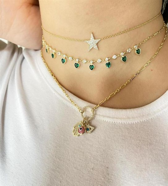 2021 gold metal color red blue green white heart drop charm cz station link chain choker necklace for 2021 valentines day gift193x5140137, Silver
2021 gold metal color red blue green white heart drop charm cz station link chain choker necklace for 2021 valentines day gift193x5140137, Silver