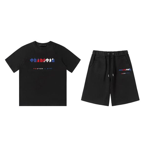 men's t-shirts trapstar tracksuits designer embroidery letter black white grey rainbow color summer sports fashion cotton cord, White;black
men's t-shirts trapstar tracksuits designer embroidery letter black white grey rainbow color summer sports fashion cotton cord, White;black