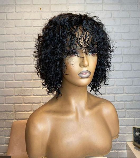 human hair scalp base wigs with bang fashion curly full machine made 200 density for women1321298, Black
human hair scalp base wigs with bang fashion curly full machine made 200 density for women1321298, Black