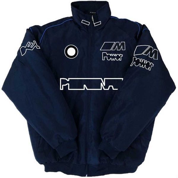 f1 racing suit long-sleeved jacket retro motorcycle team winter cotton clothing embroidered warm 3wly, Black;brown
f1 racing suit long-sleeved jacket retro motorcycle team winter cotton clothing embroidered warm 3wly, Black;brown