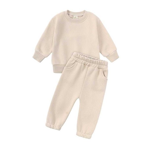 kids clothes winter girls' fleece blank pullover jogging boys sweatshirts sweatpants tracksuits sweatsuit 2 pcs sets, White
kids clothes winter girls' fleece blank pullover jogging boys sweatshirts sweatpants tracksuits sweatsuit 2 pcs sets, White