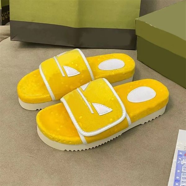 casual shoes designer clover thick bottom beach slippers luxury suede fashion sandals, Black
casual shoes designer clover thick bottom beach slippers luxury suede fashion sandals, Black