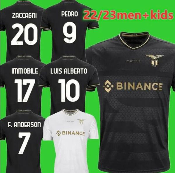 2023 lazio immobile soccer jerseys maglie 22 23 immobile luis bastos sergej badelj j.correa zaccagni marusic men kids kit football shirt 10t, Black;yellow
2023 lazio immobile soccer jerseys maglie 22 23 immobile luis bastos sergej badelj j.correa zaccagni marusic men kids kit football shirt 10t, Black;yellow
