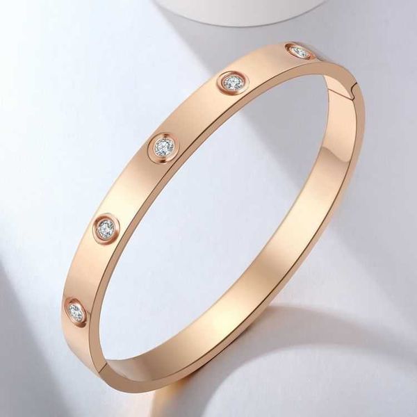 high version 18k rose gold bracelet with colorless buckle for girlfriend gift high end valentine's day edition grand concubine oval, Black
high version 18k rose gold bracelet with colorless buckle for girlfriend gift high end valentine's day edition grand concubine oval, Black