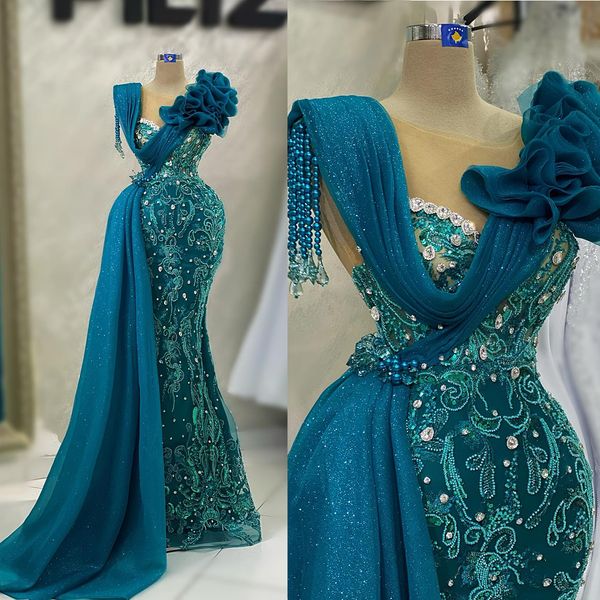 gorgeous mermaid prom dresses art deco-inspired neck pleats applicants beads shining tulle floor length gown custom made plus size party dre, Black
gorgeous mermaid prom dresses art deco-inspired neck pleats applicants beads shining tulle floor length gown custom made plus size party dre, Black