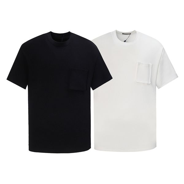 23ss new made in italy woman men's t-shirts high end classic 3d pocket simple solid color tee summer limited beach breathable street fa, White;black
23ss new made in italy woman men's t-shirts high end classic 3d pocket simple solid color tee summer limited beach breathable street fa, White;black
