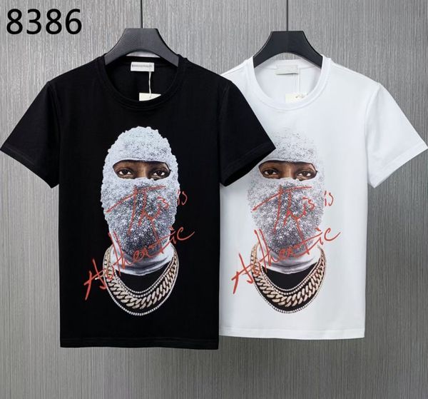 designer men's t-shirt summer women's short sleeve shirt new strange story star same pearl mask pattern letter signature clothing, White;black
designer men's t-shirt summer women's short sleeve shirt new strange story star same pearl mask pattern letter signature clothing, White;black