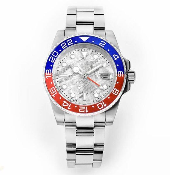 designer watch men's watch gmt luxury watch luminous sapphire automatic mechanical movement 40mm watch folding buckle watch, Slivery;brown
designer watch men's watch gmt luxury watch luminous sapphire automatic mechanical movement 40mm watch folding buckle watch, Slivery;brown