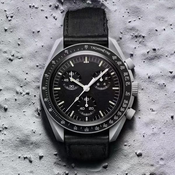 mens watches bioceramic moonswatch planet full function quarz chronograph movement watches waterproof luminous leather strap wristwatches wi, Slivery;golden
mens watches bioceramic moonswatch planet full function quarz chronograph movement watches waterproof luminous leather strap wristwatches wi, Slivery;golden
