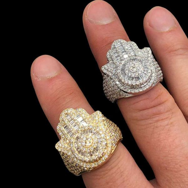 vvs moissanite hamsa ring custom ring karat 10k 14k real solid gold pass diamond tester iced out fine jewelry, Silver
vvs moissanite hamsa ring custom ring karat 10k 14k real solid gold pass diamond tester iced out fine jewelry, Silver