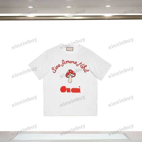 xinxinbuy men designer tee t shirt 23ss mushroom letter printing short sleeve cotton women white black yellow xs-l, Black;brown
xinxinbuy men designer tee t shirt 23ss mushroom letter printing short sleeve cotton women white black yellow xs-l, Black;brown