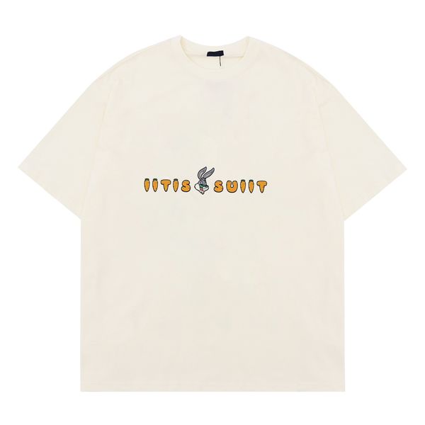 23ss new woman men's t-shirts high end classic rabbit cartoon design tee simple summer limited beach breathable street fashion casual s, White;black
23ss new woman men's t-shirts high end classic rabbit cartoon design tee simple summer limited beach breathable street fashion casual s, White;black