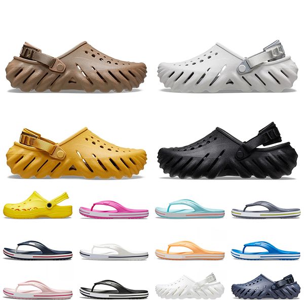 echo clog sandals bayaband flip flops cros designer slippers classic clogs summer loafers beach shoes women mens outdoor famous sliders whit, Black
echo clog sandals bayaband flip flops cros designer slippers classic clogs summer loafers beach shoes women mens outdoor famous sliders whit, Black