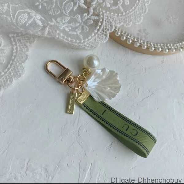 designer keychain luxury key chain bag charm female car ring pearl green ribbon delicate shells couple pendant gift nice good 2tzv, Silver
designer keychain luxury key chain bag charm female car ring pearl green ribbon delicate shells couple pendant gift nice good 2tzv, Silver