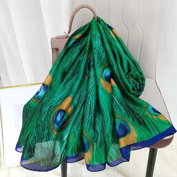 new peacock feather scarf versatile long silly imitation brocade scarf beach sunscreen shawl scarf, Black;purple
new peacock feather scarf versatile long silly imitation brocade scarf beach sunscreen shawl scarf, Black;purple