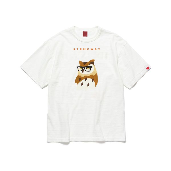 23ss new woman men's t-shirts simple letter cartoon cute owl printed bamboo cotton tee summer limited beach high street fashion short s, White;black
23ss new woman men's t-shirts simple letter cartoon cute owl printed bamboo cotton tee summer limited beach high street fashion short s, White;black